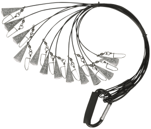 Higdon Outdoors 30328 Battleship Rig Black 48" Long 12 Pack