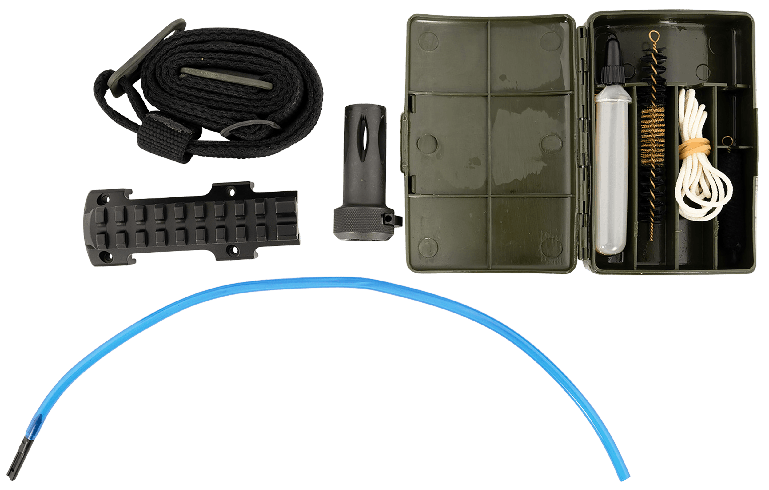 Century Arms OT9103 AP5 Accessory Kit Includes Flash Hider Sling Optic Mount Cleaning Kit for Full Size 8.9" AP5
