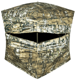 Primos 65162 Double Bull Surroundview Double Wide Ground Truth Camo 60" X 60" 48.50" High 29" Wide