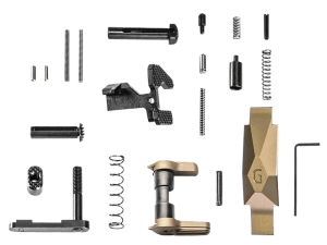 Geissele Automatics  Ultra Duty Lower Parts Kit DDC  Ambi Safety  Oversized Bolt Release/Catch for AR-15
