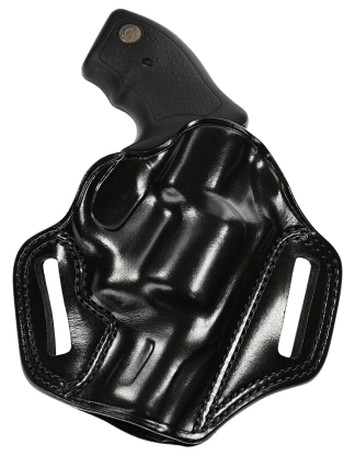 Galco CM880B Combat Master OWB Black Leather Belt Slide Fits Springfield XDM 4.5" Right Hand