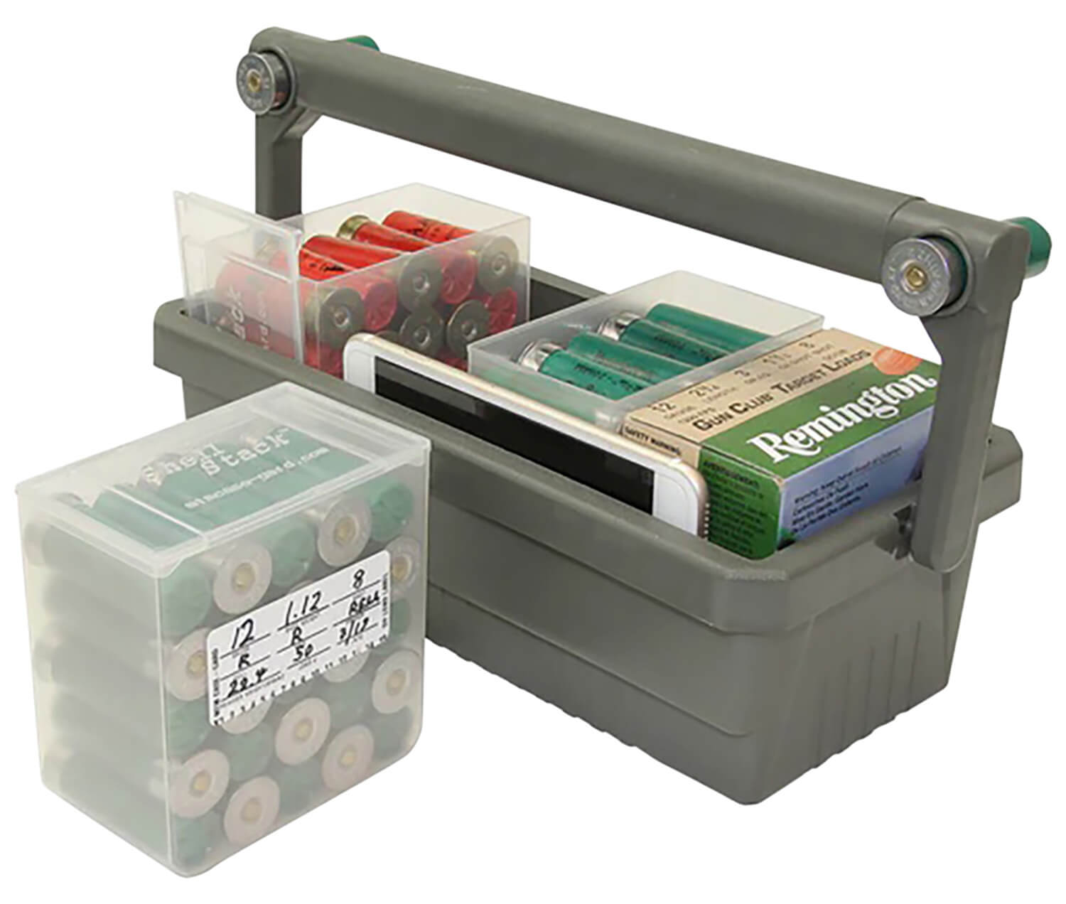 MTM Case-Gard SS2500 Shotshell Box 12 Gauge Clear Polypropylene 4 Pack - Image 2