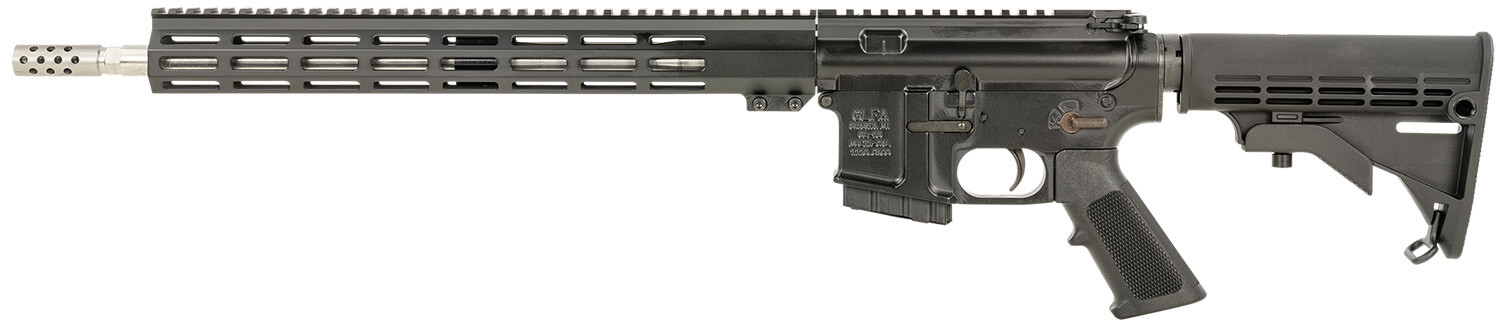 Great Lakes Firearms GL15350SSBLK16 AR-15 350 Legend 5+1 18" Stainless Threaded Barrel Black Cerakote Picatinny Rail Aluminum Receiver 15.25" M-LOK Handguard Black Synthetic Adjustable Stock Mil-Spec Grip Right Hand - Image 2