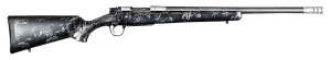 Christensen Arms 8010622200 Ridgeline FFT TI Full Size 6.5 PRC 3+1 20" Stainless Threaded Barrel Drilled & Tapped Aluminum Receiver Black w/Gray Accents Fixed Sporter Carbon Fiber Stock Right Hand