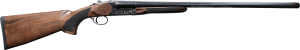 Pointer FT61228HT Side By Side 12 Gauge 3" 2rd 28" Blued Barrel Color Case Hardened Rec Fixed Walnut Stock Bead Sight 5 Chokes