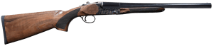 Citadel CITSBS1218HT Coach 12 Gauge 3" Chamber 2rd 18.50" Blued Barrel Heat Tempered Rec Fixed Walnut Stock Bead Sight