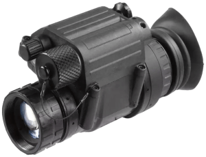 AGM Global Vision 11P14123484111 PVS-14 3AW1 Night Vision Hand Held/Mountable Black 1x26mm  Gen 3 Level 1  Green Filter