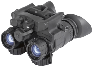 AGM Global Vision 14NV4123414111 NVG-40 3AW1 Night Vision Binocular Black 1x 27mm  Gen 3 Auto-Gated Level 1  White Filter