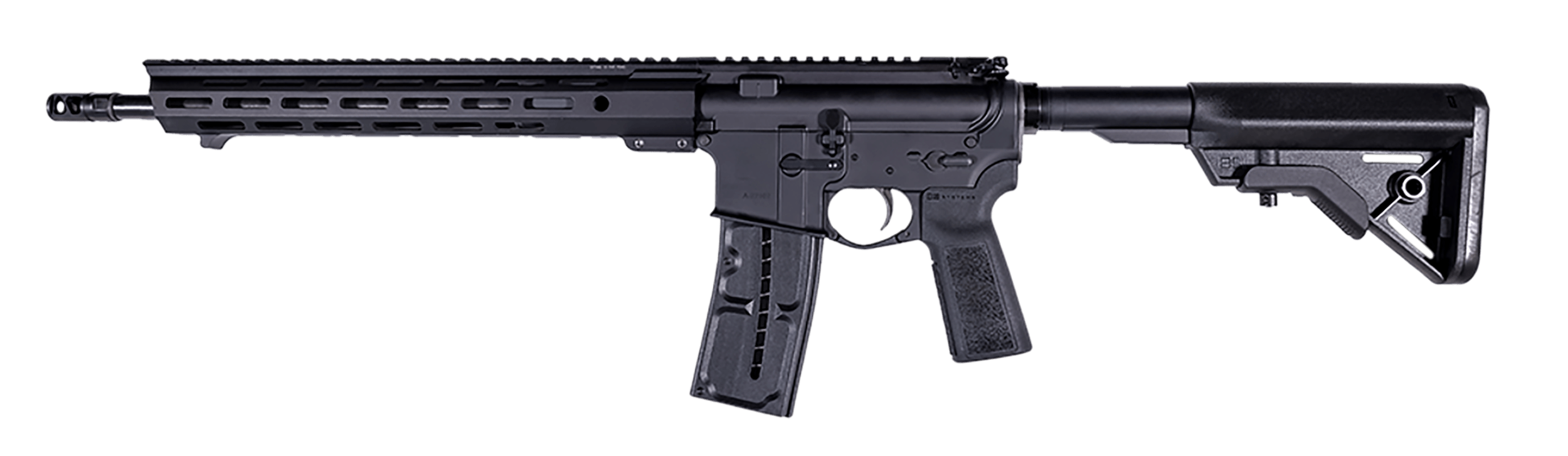 Franklin Armory 0010062BLK F17 L 17 WSM 10+1 16" Black Precision Barrel Black Aluminum w/M-LOK & Picatinny Rail Receiver Black Adjustable B5 Bravo Stock