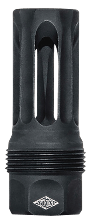 Yankee Hill 440528 sRx Q.D. Flash Hider Long Black Phosphate Steel with 1/2"-28 tpi 9mm 2.30" OAL & 9.375" Diameter for sRx Adapters