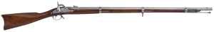 Traditions R186100 1861 Springfield 58 Cal Percussion 40" Stainless Round Barrel Oiled Walnut Stock Fixed Front Sight Adjustable Rear Sight