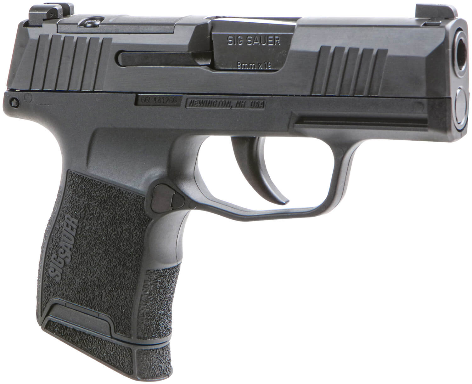 Sig Sauer 3659BXR3P P365 BXR Micro-Compact 9mm Luger 10+1 3.10" BlackBarrel Black Nitron Optic Ready/Serrated Slide Black Polymer Grips - Image 3