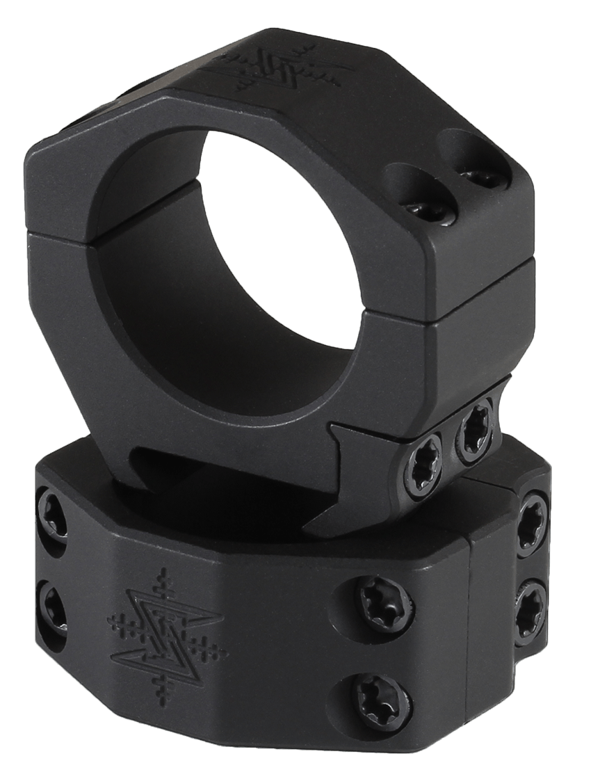 Seekins Precision 0010620010 Scope Rings Matte Black 30mm Medium
