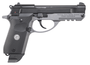 EAA GIRSAN 390855 MC 14T Solution Compact Frame 380 ACP 13+1 4.50" Black Steel Tip-Up Barrel & Serrated Steel Slide Matte Stainless Aluminum Frame w/Picatinny Rail Black Polymer Grip Ambidextrous