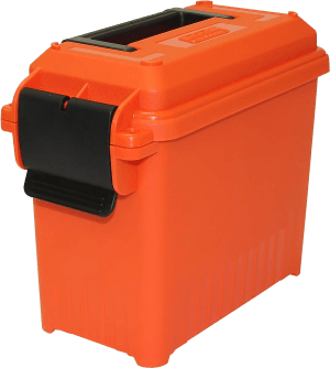 MTM Case-Gard AC30T35 Ammo Can Tall 30 Cal Orange Polypropylene