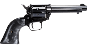 Heritage Mfg RR22B4BP Rough Rider 22 LR 6 Shot 4.75" Black Oxide Steel Barrel Black Oxide Zinc Alloy Frame Black Oxide Cylinder Black Pearl Grip Manual Safety Exposed Hammer