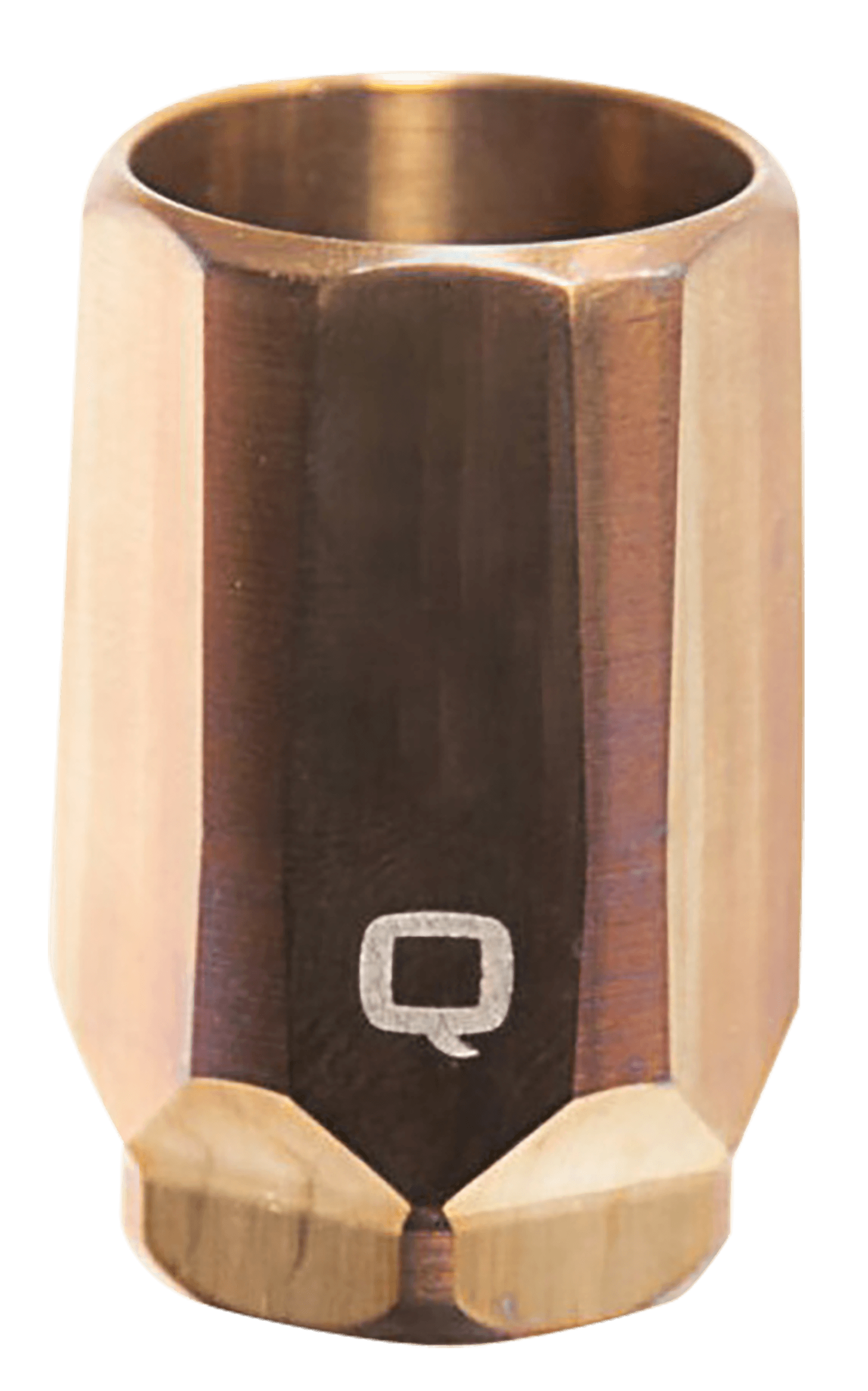 Q LLC WHISTLETIP Whistle Tip Blast Mitigation Device QD Copper 1.85" L 1.16" D for Cherry Bomb Brake