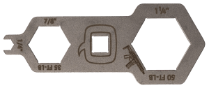 Q LLC TOOLMULTIHB Honey Badger Multi-Tool Silver Stainless Steel