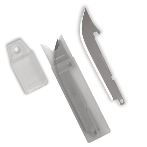 AccuSharp 742C Replaceable Blade Razor Replacement Blades 3.50" Stainless Steel Blade 6 Blades