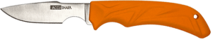 AccuSharp 731C Caping Fixed Caping 3.50" Stainless Steel Blade/Blaze Orange Ergonomic Anti-Slip Handle
