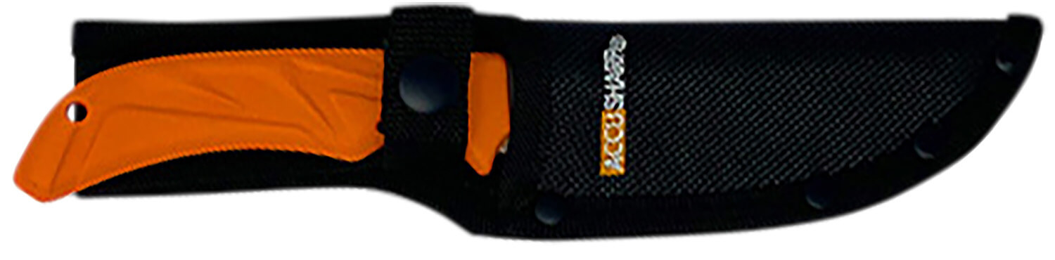 AccuSharp 731C Caping Fixed Caping 3.50" Stainless Steel Blade/Blaze Orange Ergonomic Anti-Slip Handle - Image 2