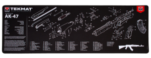 TekMat TEKR36AK47 AK-47 Ultra 44 Cleaning Mat AK-47 Parts Diagram 15" x 44"