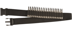 Hunters Specialties 00682 Rifle Shell Belt 20 Cartridge Capacity Black Nylon