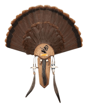 Hunters Specialties STR06949 Three Beard Mounting Plaque Includes Mounting Hardware
