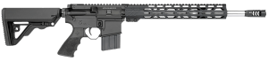 Rock River Arms 450B1562V1 LAR-15M All Terrain Hunter 450 Bushmaster 5+1 16" Stainless Barrel Black Rec 13" M-LOK Handgaurd OEM Operator CAR Stock & Muzzle Brake Hogue Rubber Grip