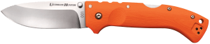 Cold Steel CS30URY Ultimate Hunter 3.50" Folding Drop Point Plain American S35VN Blade/5" Orange G10 Handle Includes Belt Clip