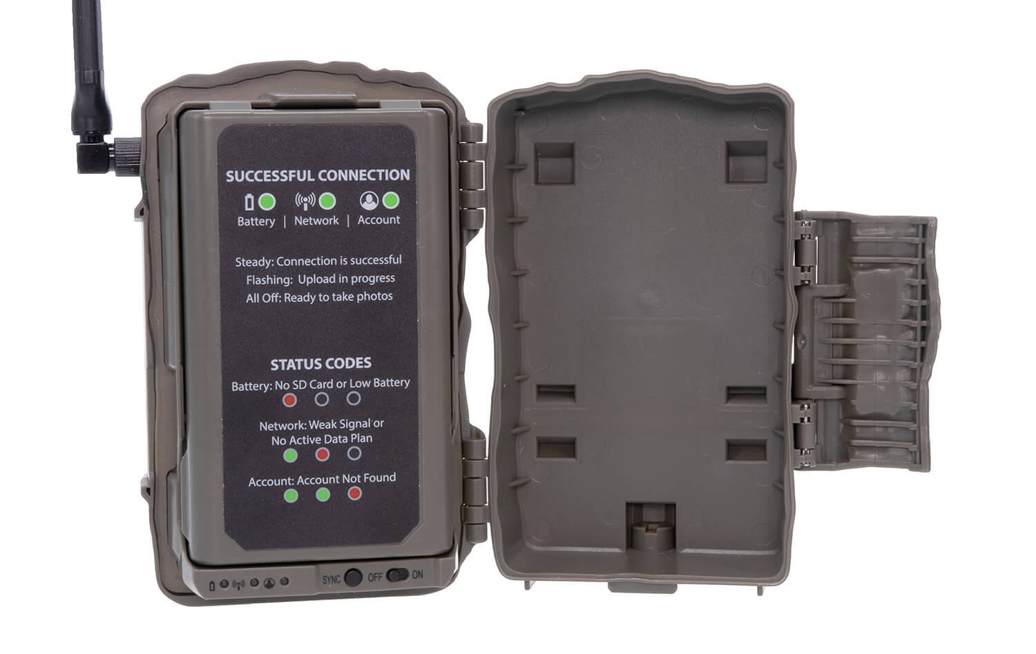 Stealth Cam STC-FXWT Fusion X Pro Brown Compatible w/ Stealth Cam Command Pro App Features Dual Network Coverage - Image 3