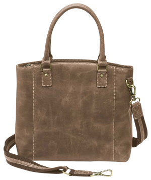 Gun Toten Mamas/kingport GTMCZY51 Town Tote Brown Leather Includes Standard Holster