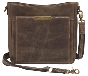 Gun Toten Mamas/kingport GTMCZY98 Slim X-Body Brown Leather Includes Standard Holster