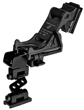 ATN ACMNODINHMNTN Norotos Helmet Mount Black Anodized Aluminum Clip Mount