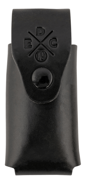 1791 Gunleather HDESSLSBLKA EDC Heavy Duty Easy Slide OWB Black Leather Belt Slide Ambidextrous