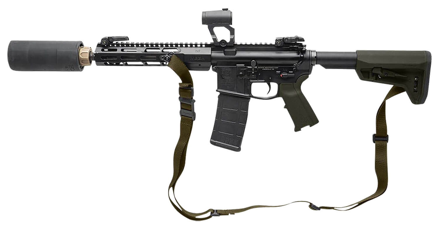 Magpul MAG1312RGR MS1 Lite Sling Ranger Green Nylon 48"- 60" OAL Rifle - Image 2