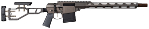Q LLC FIX8616INRIFLEBLK The Fix 8.6 Blackout 10+1 16" Tapered Threaded Barrel Gray Fully Adj. Folding Stock Magpul K Grip 15" Q-Sert Handgaurd AR-10/SR-25 Mag Cherry Bomb Brake Ambi Controls