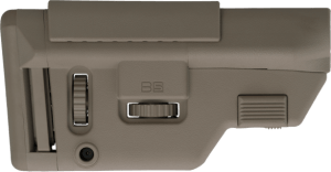 B5 Systems CPS1305 Precision FDE Synthetic Adjustable with Cheek Riser Fits AR-Platform