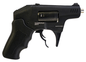 Standard Mfg S333GENIII Thunderstruck Gen III 22 WMR 8rd Shot 2.25" Black Double Barrel Black Hardcoat Anodized Aluminum Frame Black Cylinder Black Finger Grooved Polymer Grips