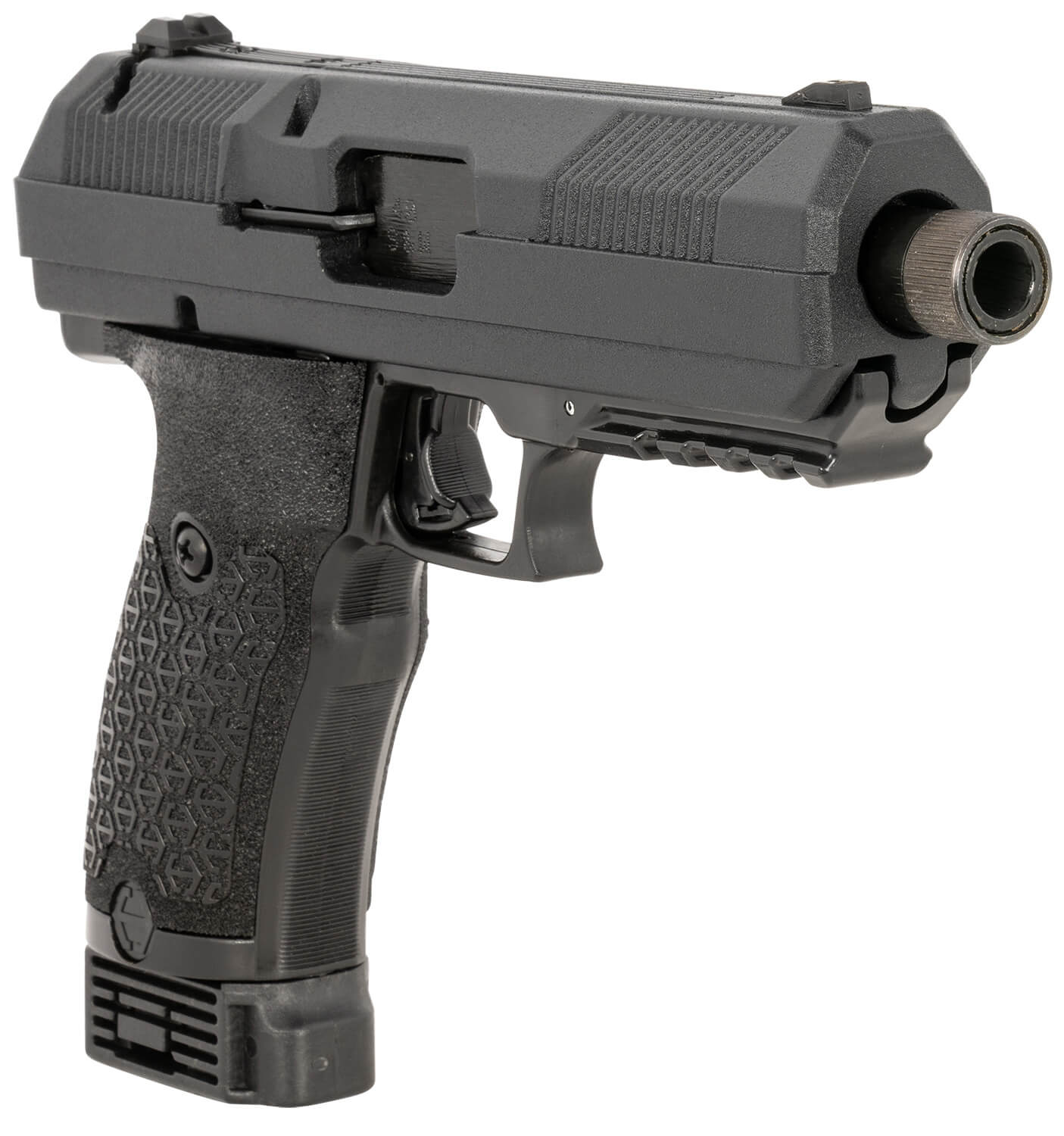 Hi-Point JCP40G2 JCP Gen2 40 S&W 10+1 4.50" Black Steel Barrel Black Powder Coated Serrated Steel Slide Black Polymer Frame w/Picatinny Rail - Image 3