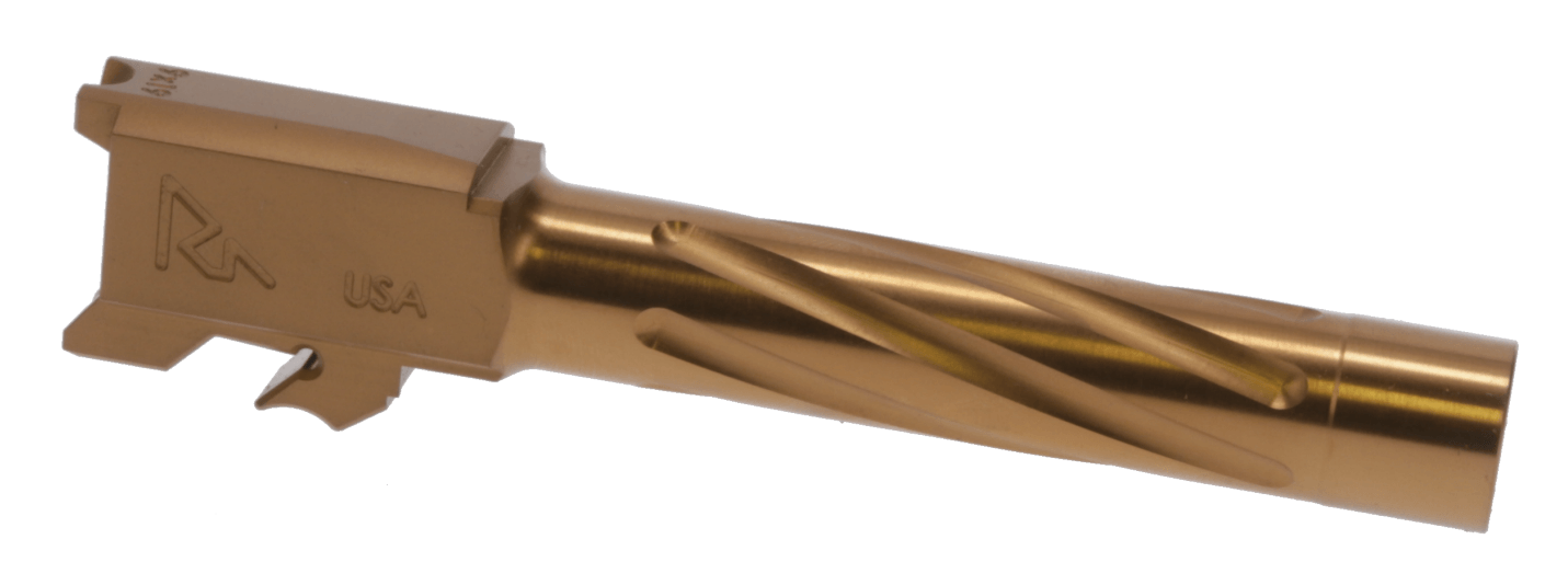 Rival Arms RARA20S201C Precision V1 Drop-In Barrel 9mm Luger 4.25" Bronze PVD Finish 416R Stainless Steel Material for S&W M&P (Except for M2.0)