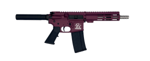 Great Lakes Firearms GL15223SSPCHY AR-15 223 Wylde 30+1 7.50" Stainless Threaded Barrel 7.13" M-LOK Handguard Black Cherry Cerakote Aluminum Picatinny Rail Receiver Black Synthetic Buffer Tube Mil-Spec Grip Right Hand