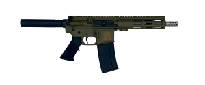 Great Lakes Firearms GL15223SSPODG AR-15 223 Wylde 30+1 7.50" Stainless Threaded Barrel 7.13" M-LOK Handguard OD Green Cerakote Aluminum Picatinny Rail Receiver Black Synthetic Buffer Tube Mil-Spec Grip Right Hand