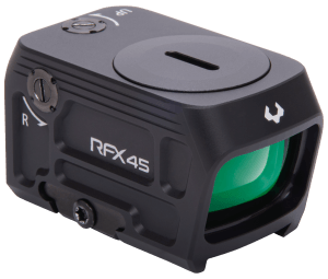 Viridian 9810058 RFX45 Closed Emitter Green Dot Sight Black | 24 x 15.5mm 5 MOA Green Dot