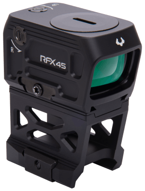 Viridian 9810060 RFX45 Closed Emitter Green Dot Sight Black | 24 x 15.5mm 5 MOA Green Dot