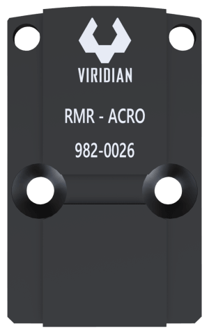 Viridian 9820026 RFX45 RMR Mounting Adapter Black Anodized