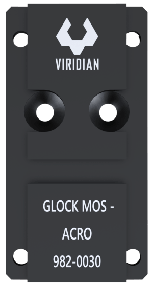 Viridian 9820030 RFX45 Glock MOS Mounting Adapter Black |