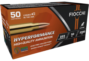 Fiocchi 223VGNT Hyperformance 223Rem 50gr Barnes Varmint Grenade 50rd Box