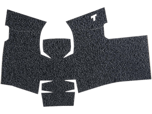 Talon Grips EV07R Adhesive Grip Textured Black Rubber Fits (Compact) Sig P250 P320