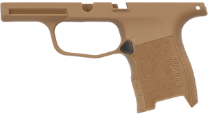Sig Sauer 8900155 P365 Grip Module 9mm Luger  Coyote Polymer  Fits Sig P365 (Non-Manual Safety)